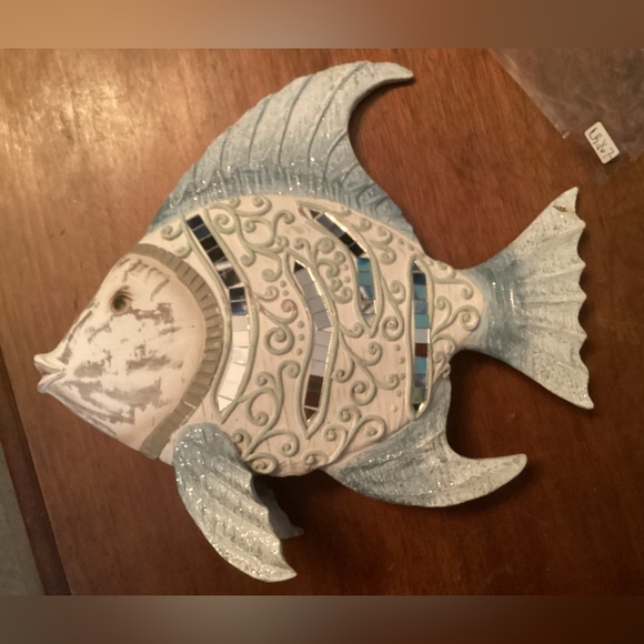2pc Mirror Fish Decor Set - Picture 4 of 7